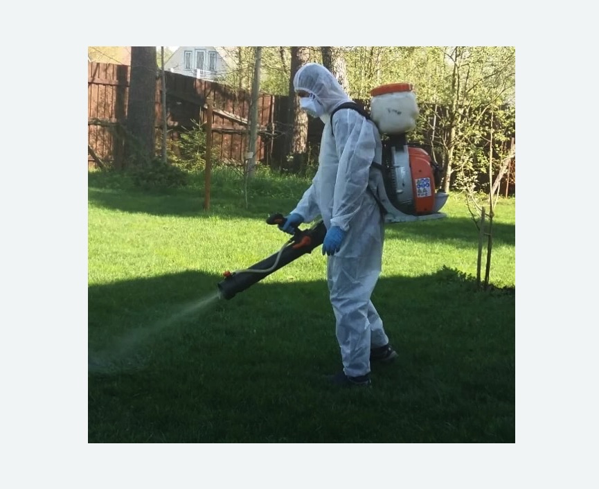 Обработка территории от клещей в Николаевске